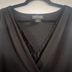 Style & Co. Black Tank Top